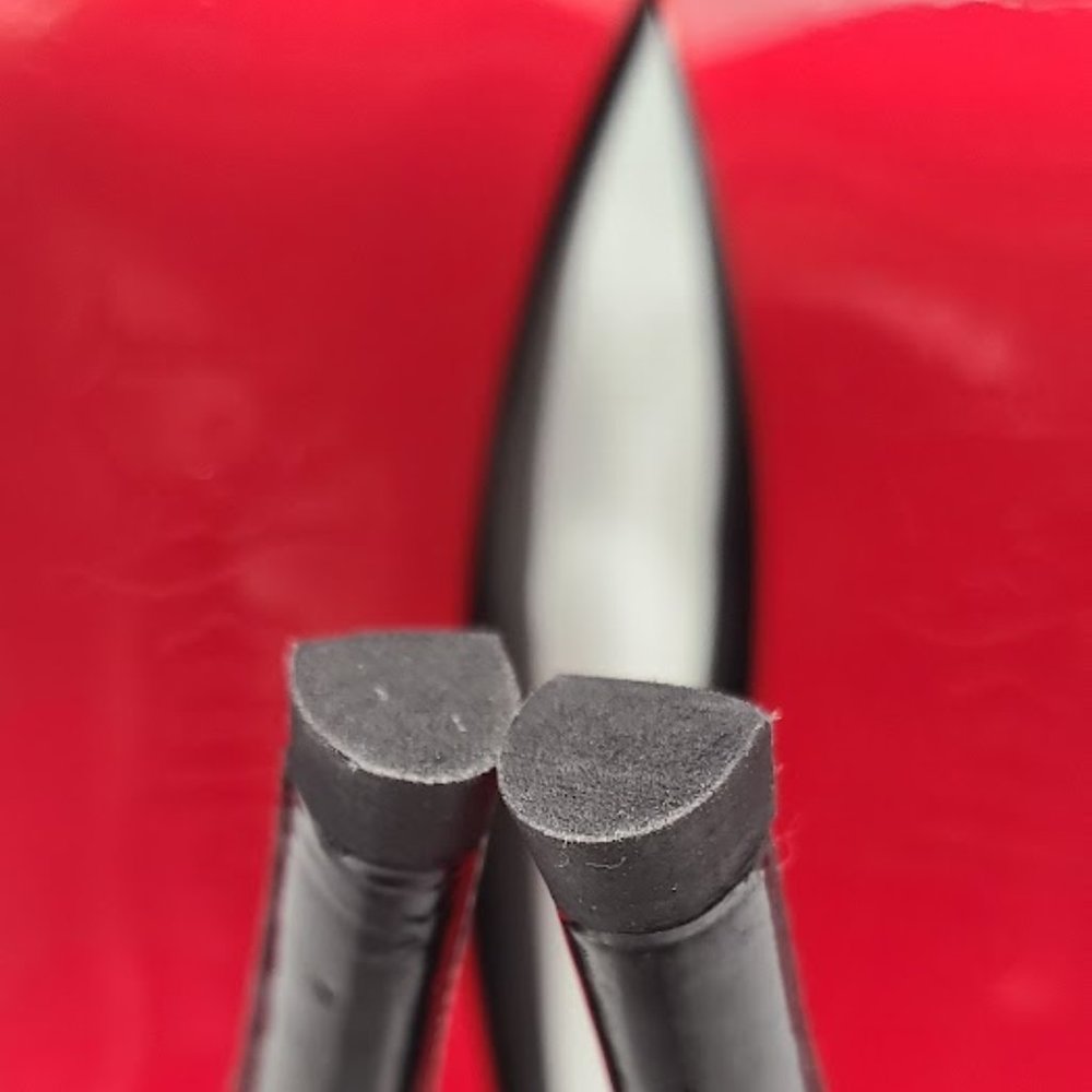 Christian Louboutin Black Patent Leather Heels - Picture 12 of 16